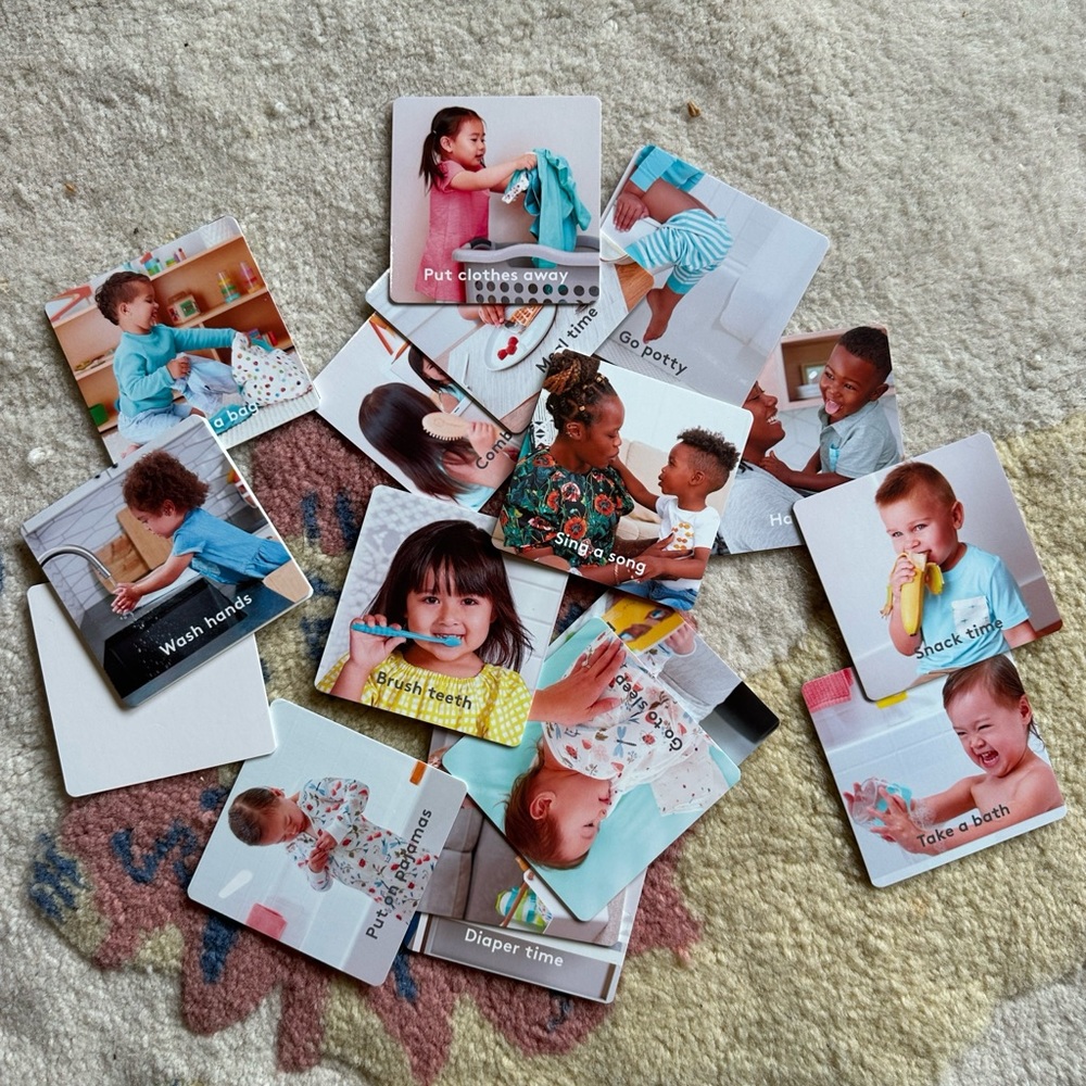 Colorful Kids Activity Flashcards